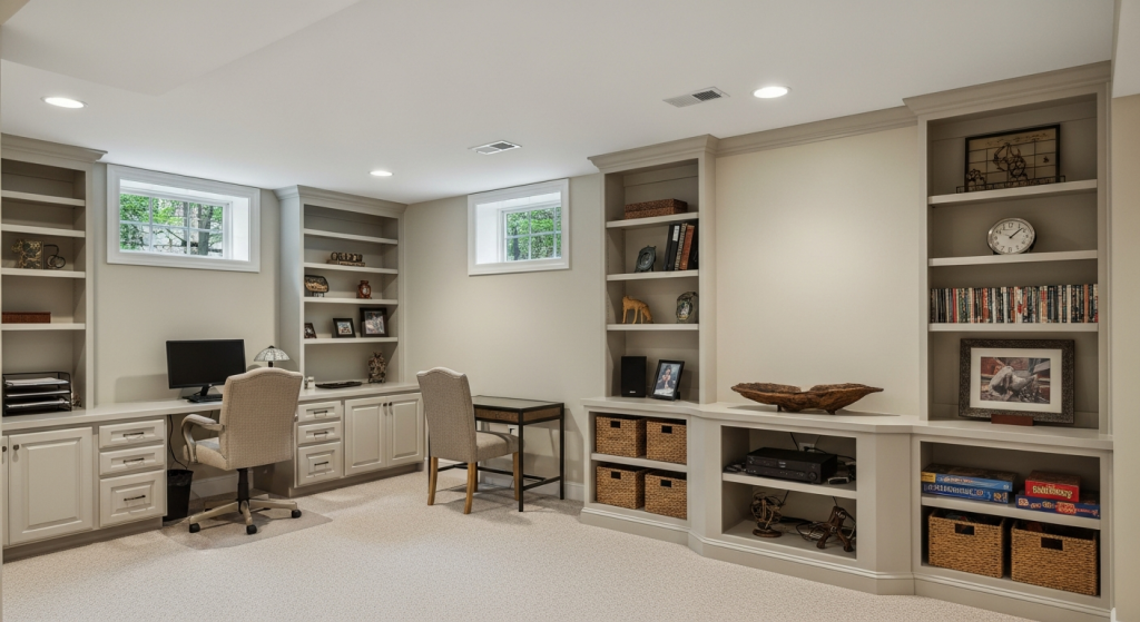 Basement Remodeling project by Nuvista