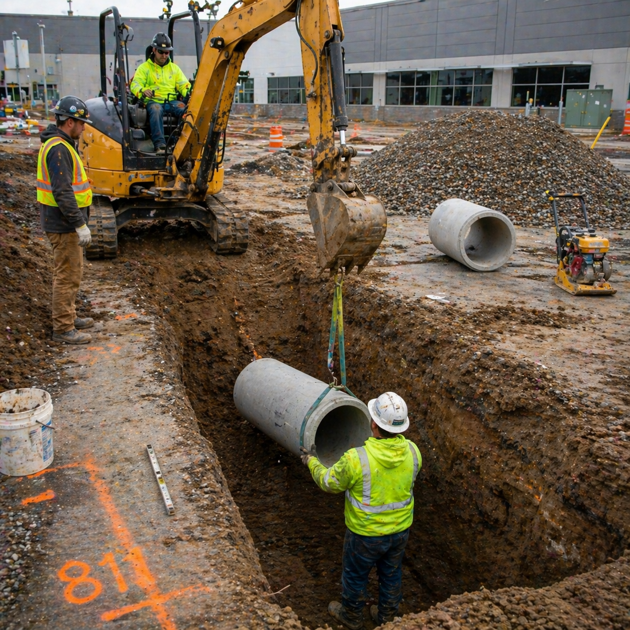 Site Work & Excavation work by Nuvista